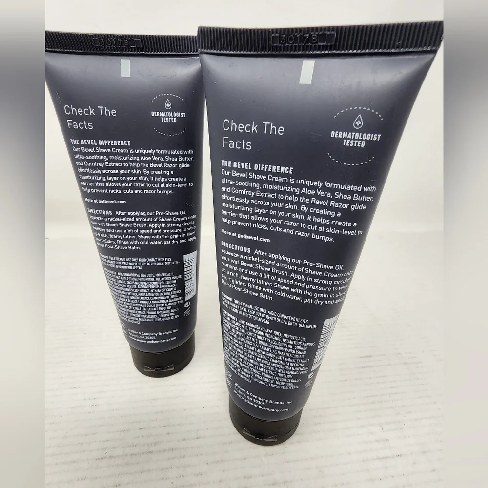 Bevel shave cream